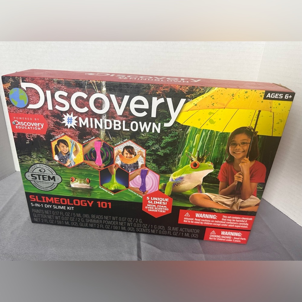NEW! Discovery Mindblown Slimeology 101